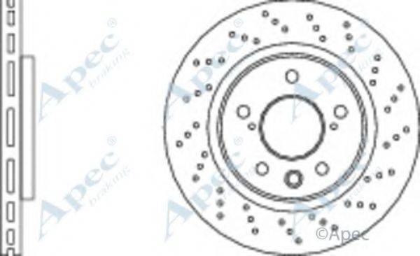 APEC BRAKING DSK2962 гальмівний диск