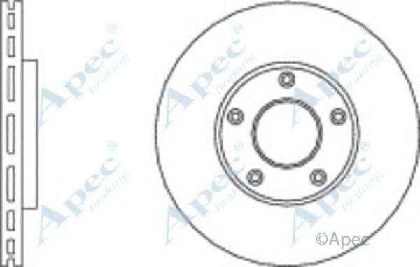 APEC BRAKING DSK3052 гальмівний диск