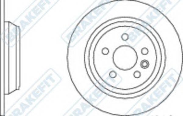 APEC BRAKING DK6107 гальмівний диск