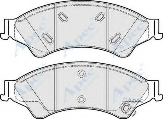 APEC BRAKING PAD2038