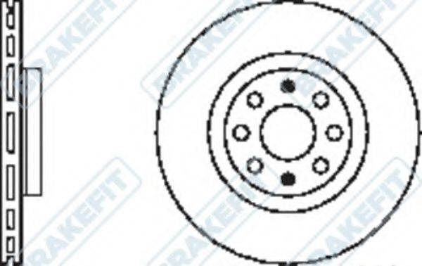 APEC BRAKING DK6254 гальмівний диск