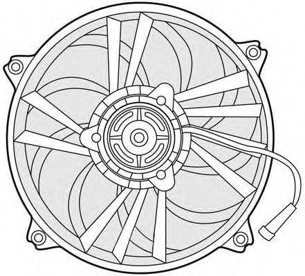 CTR 1209642 Вентилятор, охолодження двигуна