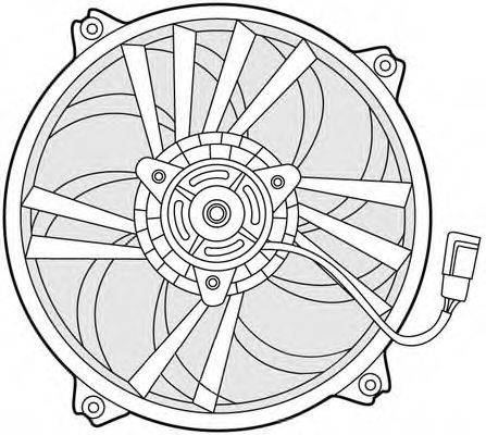 CTR 1209643 Вентилятор, охолодження двигуна