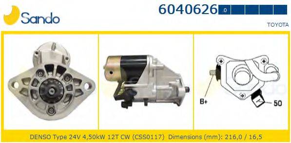 SANDO 60406260 Стартер