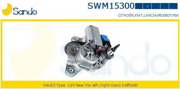 SANDO SWM153001 Двигун склоочисника