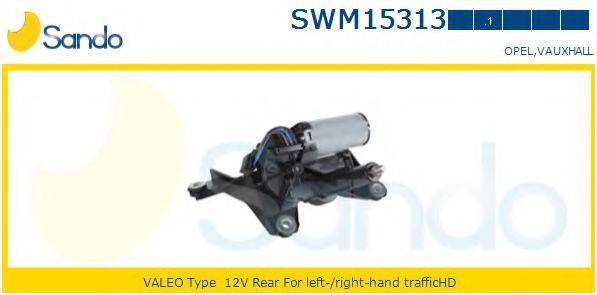 SANDO SWM153131 Двигун склоочисника