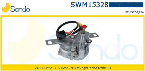 SANDO SWM153281 Двигун склоочисника