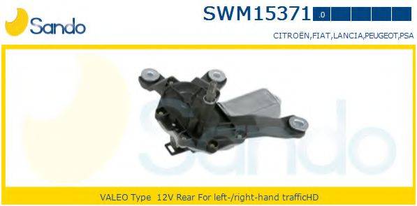 SANDO SWM153710 Двигун склоочисника