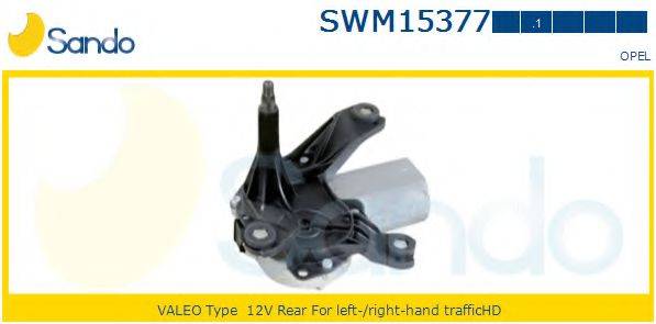 SANDO SWM153771 Двигун склоочисника