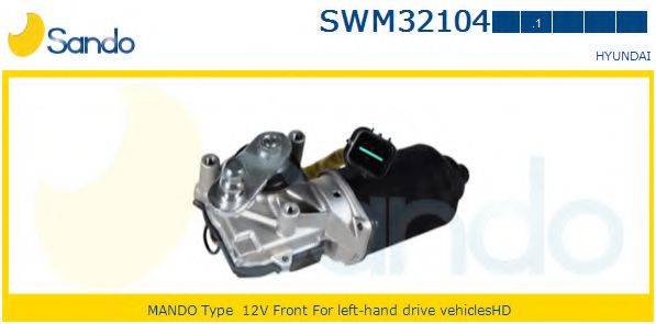 SANDO SWM321041 Двигун склоочисника
