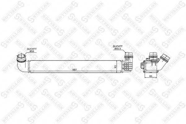 STELLOX 1040227SX Інтеркулер