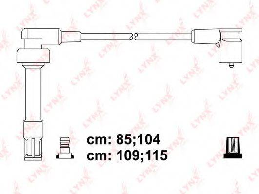 LYNXAUTO SPC1413 Комплект дротів запалювання