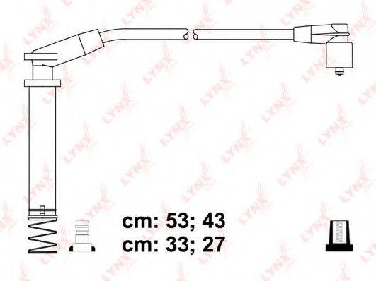 LYNXAUTO SPC5910 Комплект дротів запалювання