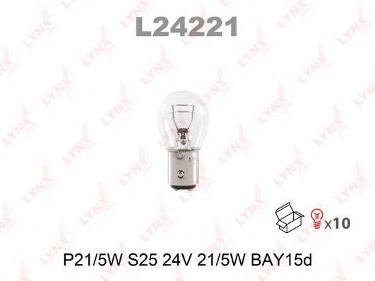 LYNXAUTO L24221 Лампа розжарювання