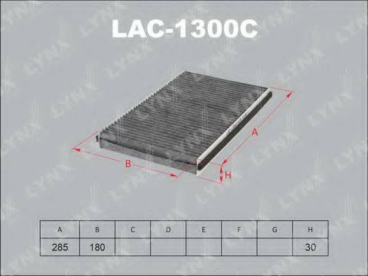 LYNXAUTO LAC1300C Фільтр, повітря у внутрішньому просторі