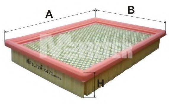 MFILTER K471 Повітряний фільтр