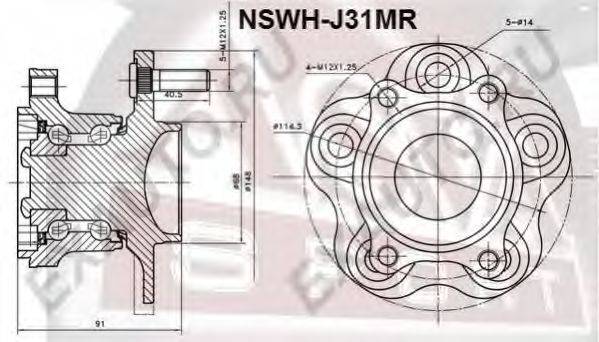 ASVA NSWH-J31MR