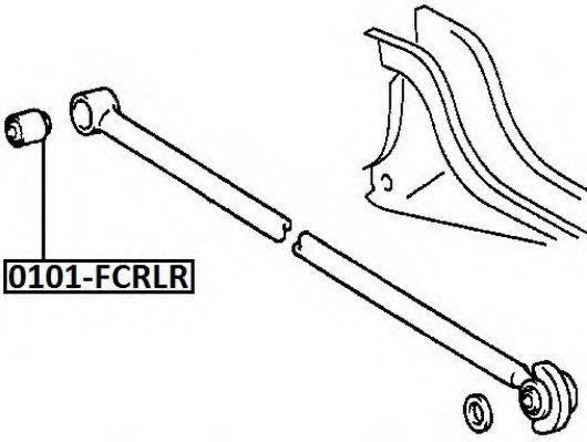 TOYOTA 48706-52010 Підвіска, важіль незалежної підвіски колеса