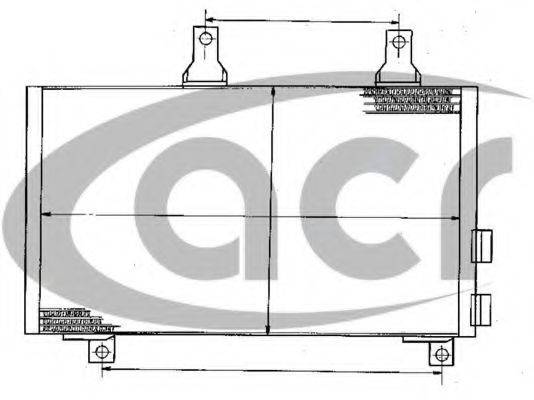 ACR 300236 Конденсатор, кондиціонер