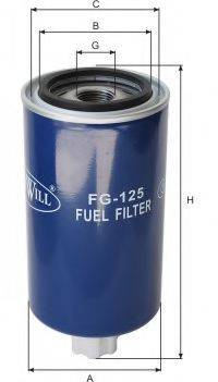 GAZ 592 Паливний фільтр
