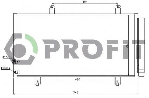 PROFIT PR2027C1 Конденсатор, кондиціонер