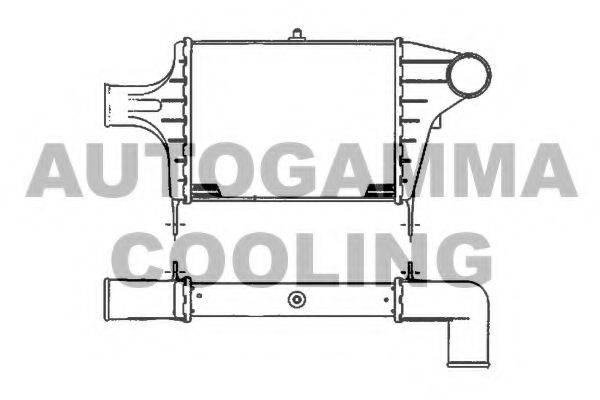 AUTOGAMMA 101890 Інтеркулер