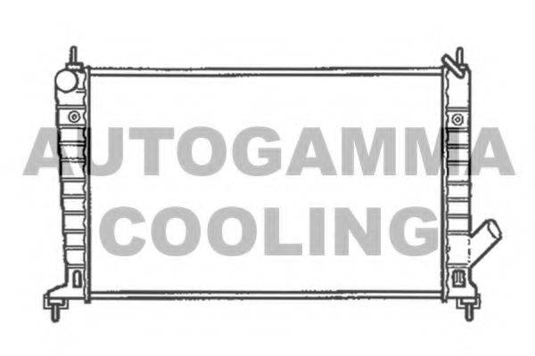 AUTOGAMMA 102301 Радіатор, охолодження двигуна