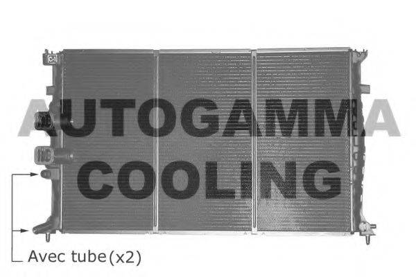 AUTOGAMMA 103218 Радіатор, охолодження двигуна