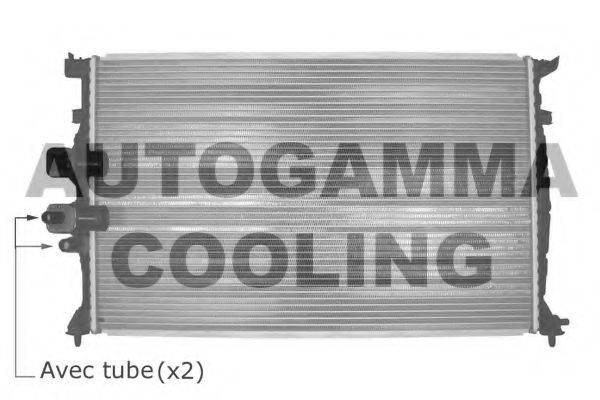 AUTOGAMMA 103580 Радіатор, охолодження двигуна
