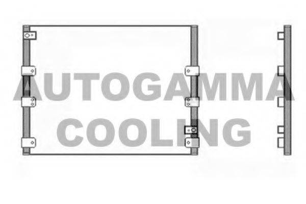 AUTOGAMMA 104001 Конденсатор, кондиціонер