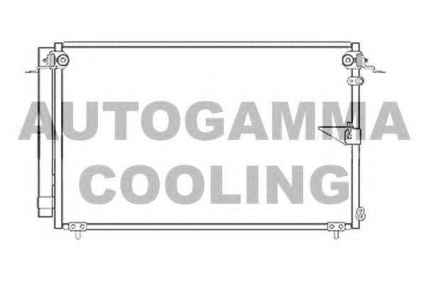 AUTOGAMMA 104015 Конденсатор, кондиціонер