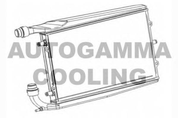 AUTOGAMMA 104369 Радіатор, охолодження двигуна