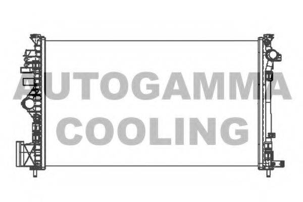 AUTOGAMMA 105320 Радіатор, охолодження двигуна
