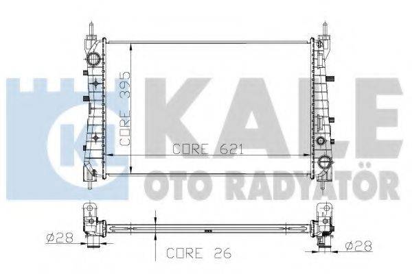 KALE OTO RADYATOR 195500