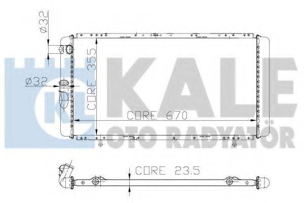 KALE OTO RADYATOR 208500