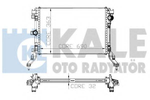 KALE OTO RADYATOR 273800