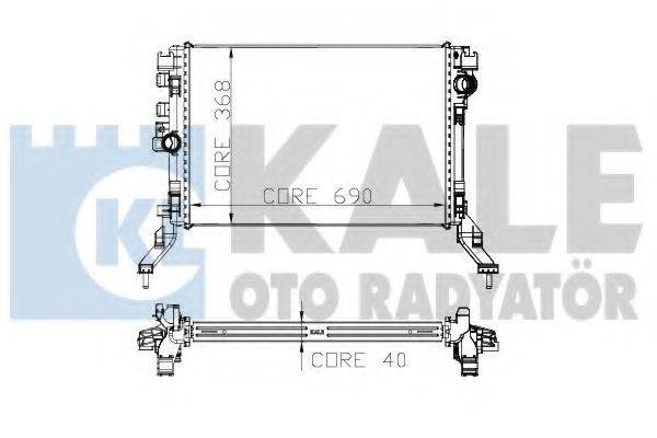 KALE OTO RADYATOR 273900