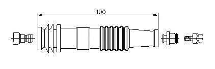 BREMI 13310A5 Вилка, свічка запалювання