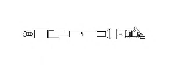 BREMI 6A2337 Провід запалювання