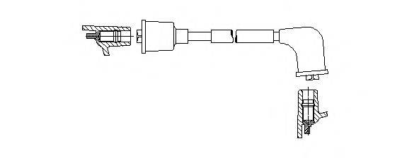 BREMI 6A30E56 Провід запалювання