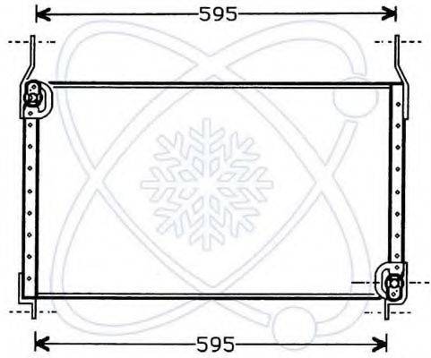 ELECTRO AUTO 30F0018 Конденсатор, кондиціонер