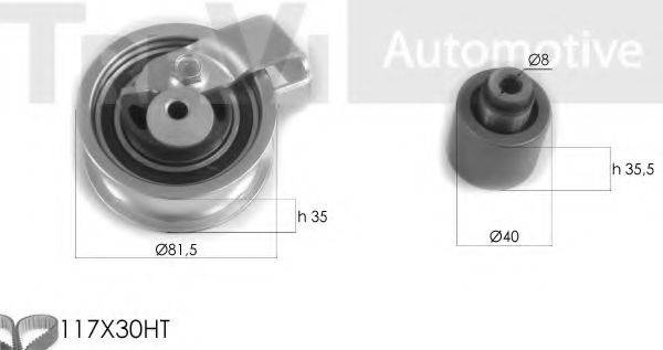 TREVI AUTOMOTIVE KD1261 Комплект ременя ГРМ