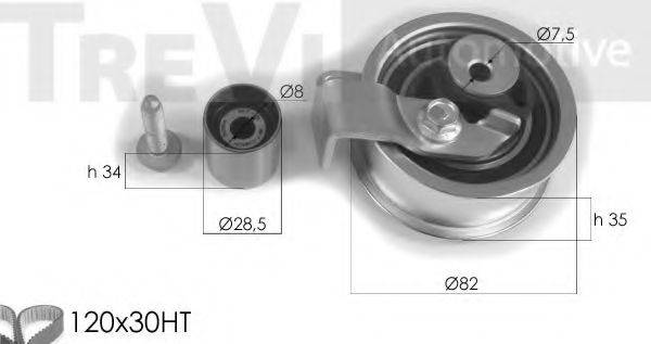 TREVI AUTOMOTIVE KD1268 Комплект ременя ГРМ