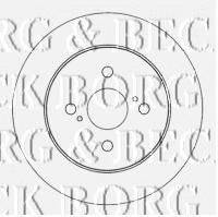 BORG & BECK BBD4561 гальмівний диск