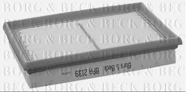 BORG & BECK BFA2139 Повітряний фільтр