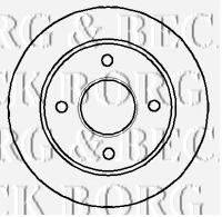 BORG & BECK BBD4954