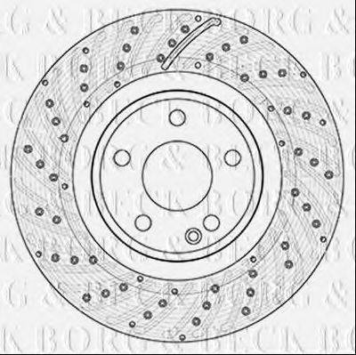 BORG & BECK BBD5355