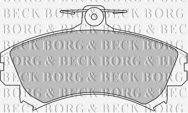 BORG & BECK BBP1458