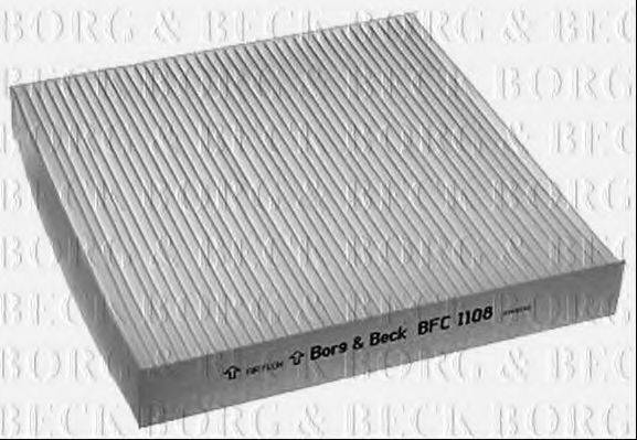 BORG & BECK BFC1108 Фільтр, повітря у внутрішньому просторі