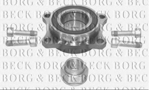 BORG & BECK BWK716 Комплект підшипника маточини колеса